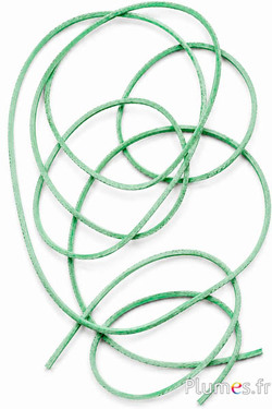Leren riem - dikte 3 mm - mint